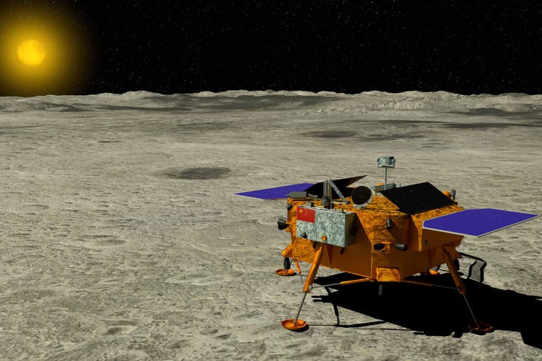 China's Chang'e-6 probe takes off from the moon with first samples from lunar far side