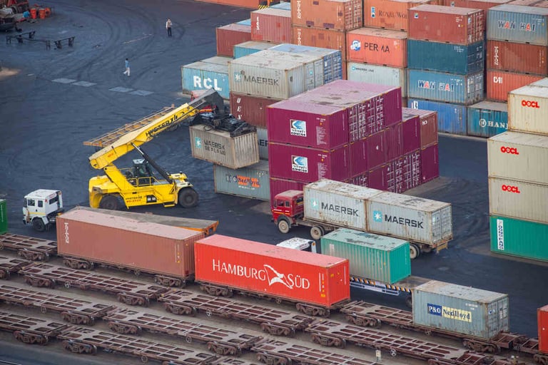 India's exports rise 5.4 percent to $65.47 billion in June, set to reach $800 billion