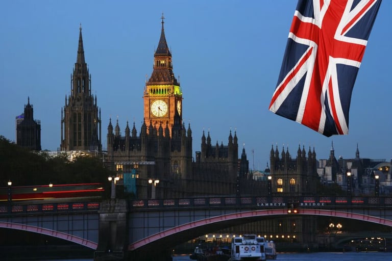 Bank of England holds rates at 5 percent, boosting pound to over two-year highs