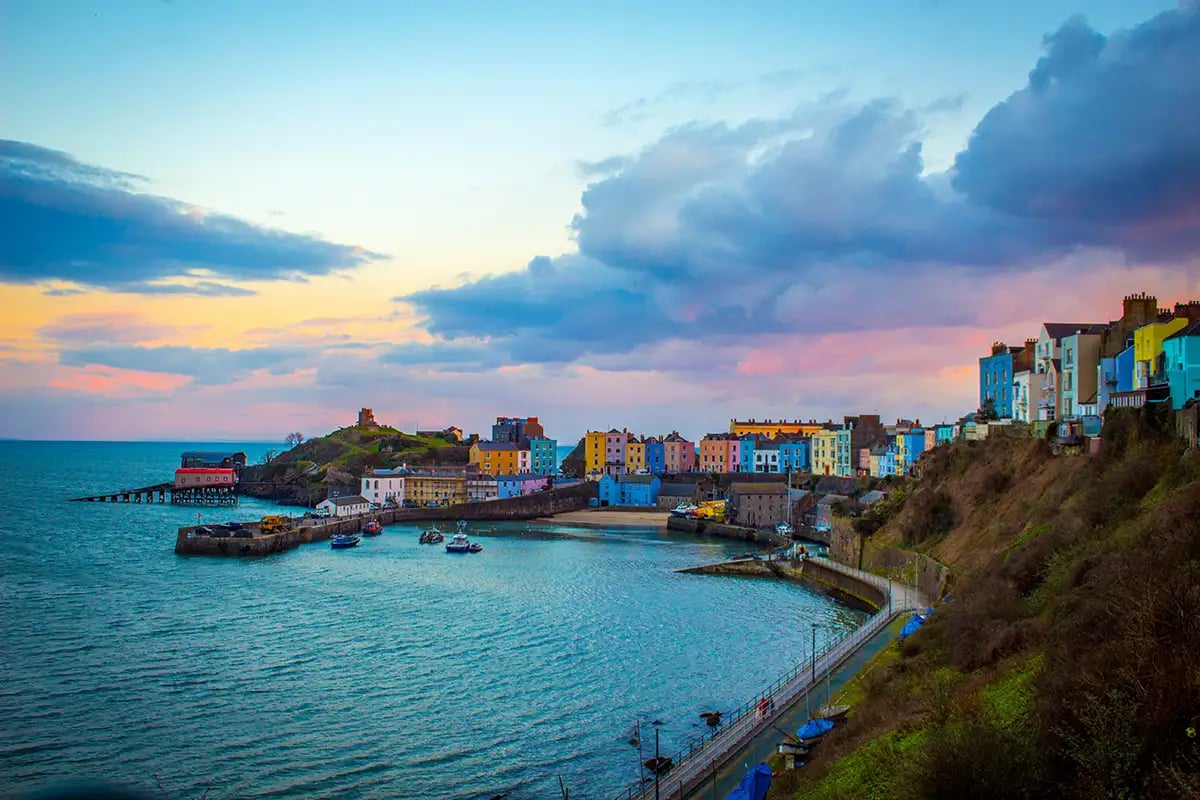 Tenby Harbour, Wales