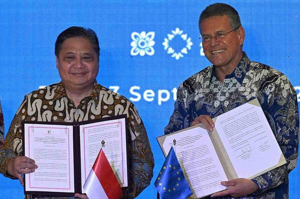 Indonesia, EU conclude landmark trade pact after nine years of talks