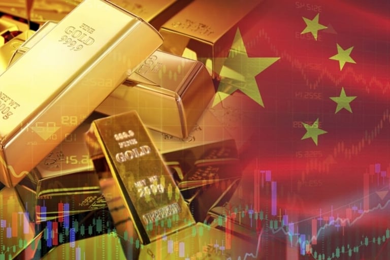 China's gold output hits 381.34 metric tons as investment demand surges 35 percent to record highs