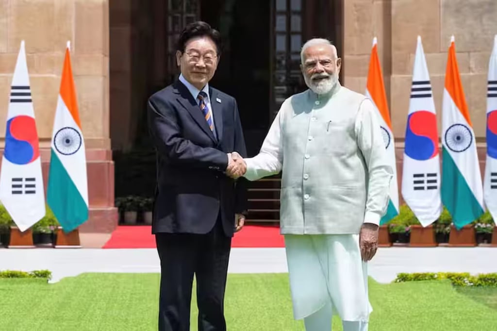 India and South Korea announce plans to double trade to $50 billion by 2030