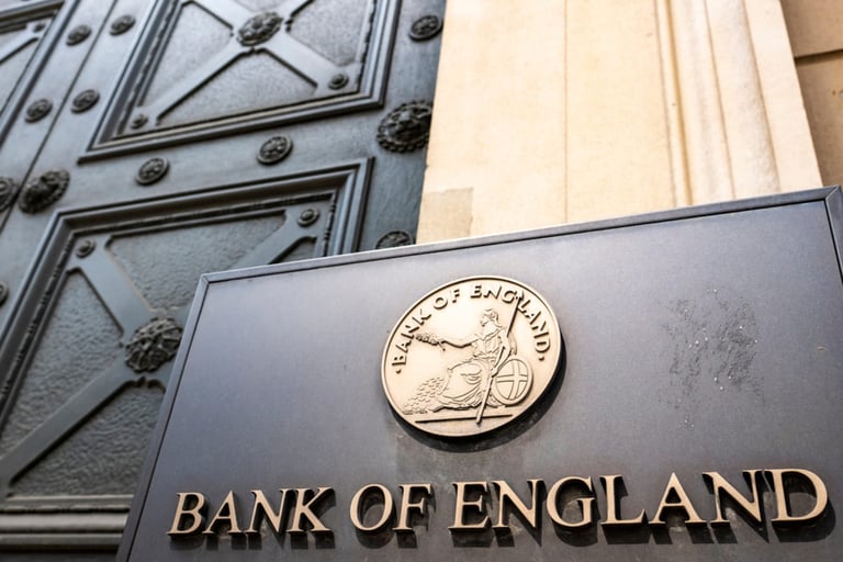 Bank of England holds interest rates at 3.75 percent in 6-3 vote as inflation risks rise
