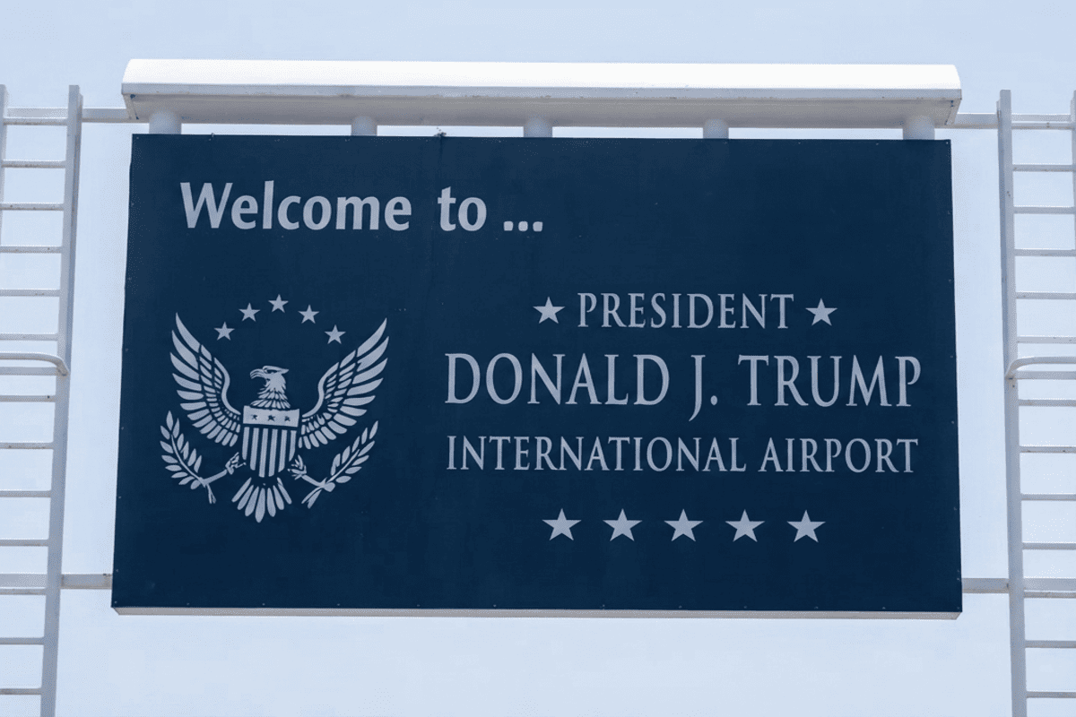 Palm Beach airport renamed Trump
